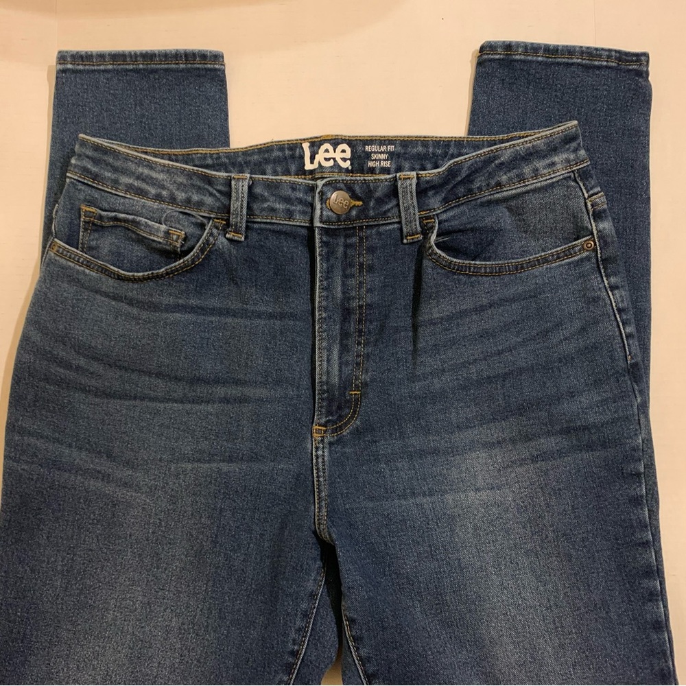 Lee High-Rise Skinny Jeans